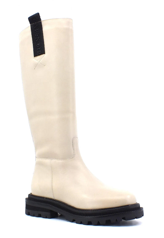 CAFENOIR Stivale Donna Off White FC1106 - Sandrini Calzature e Abbigliamento