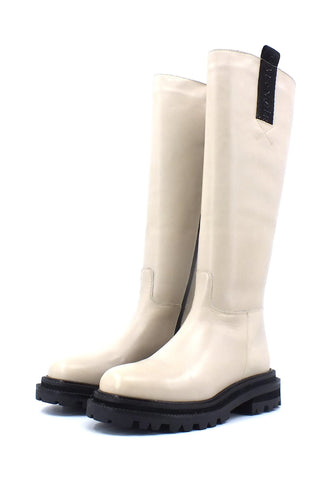 CAFENOIR Stivale Donna Off White FC1106 - Sandrini Calzature e Abbigliamento