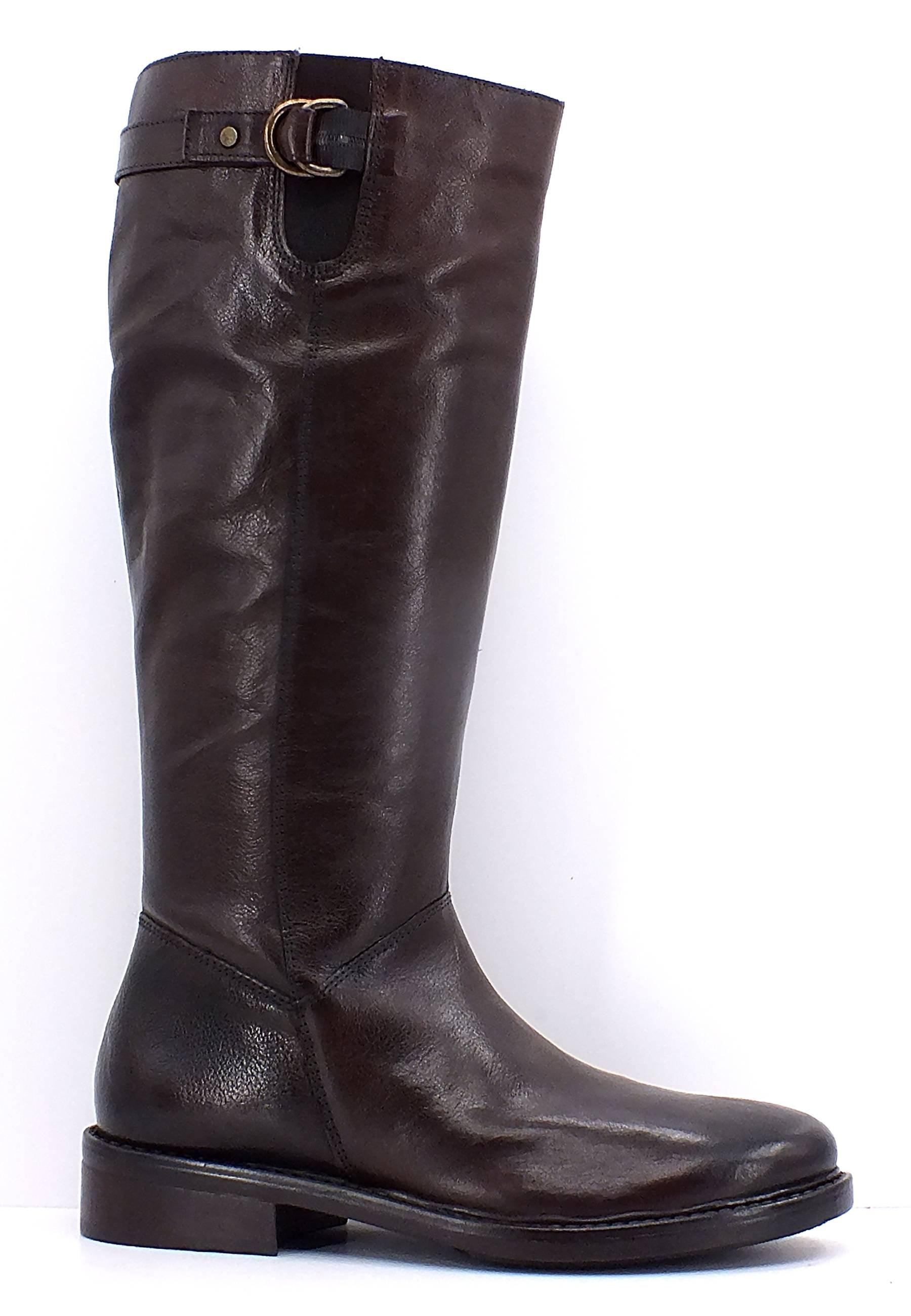 CAFENOIR Stivale Leather Donna Testa Di Moro HD1511 - Sandrini Calzature e Abbigliamento