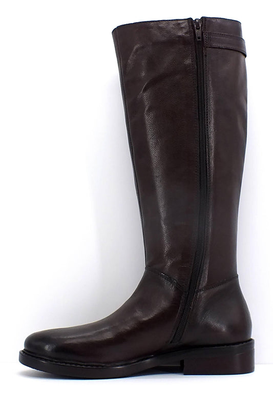 CAFENOIR Stivale Leather Donna Testa Di Moro HD1511 - Sandrini Calzature e Abbigliamento
