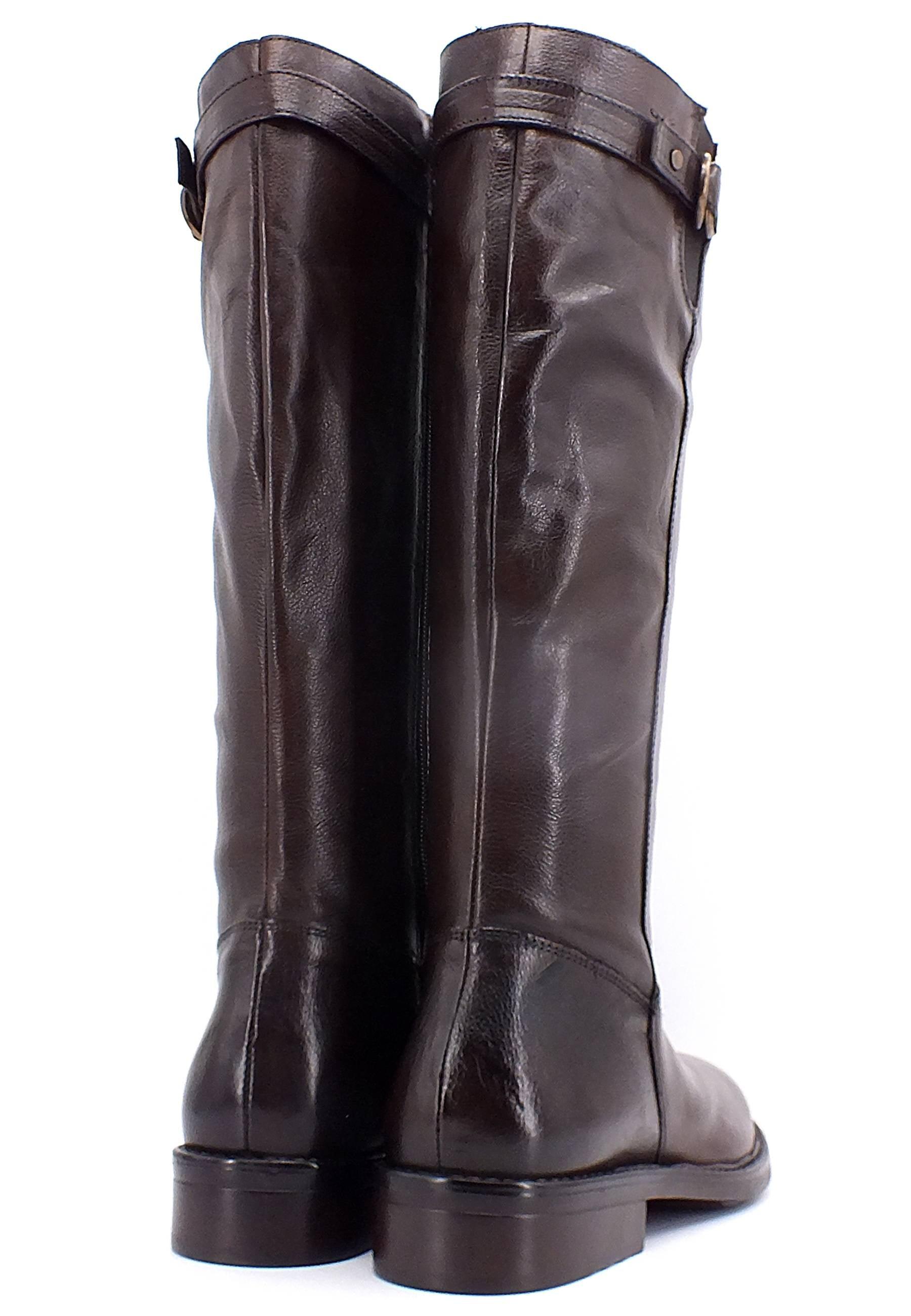 CAFENOIR Stivale Leather Donna Testa Di Moro HD1511 - Sandrini Calzature e Abbigliamento