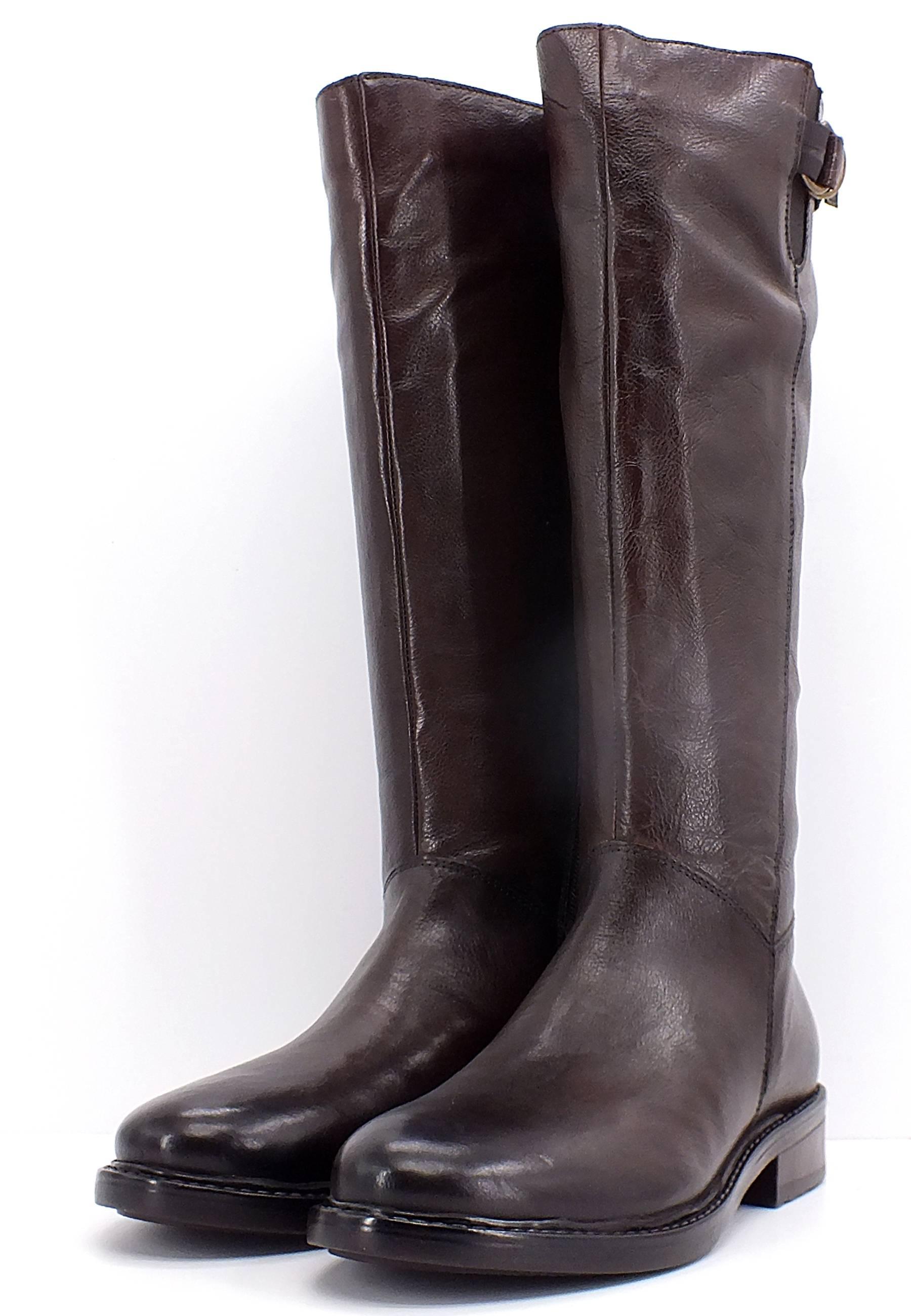 CAFENOIR Stivale Leather Donna Testa Di Moro HD1511 - Sandrini Calzature e Abbigliamento