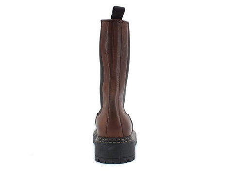 CAFENOIR Stivale Polacco Elastici Tabacco FM1260 - Sandrini Calzature e Abbigliamento