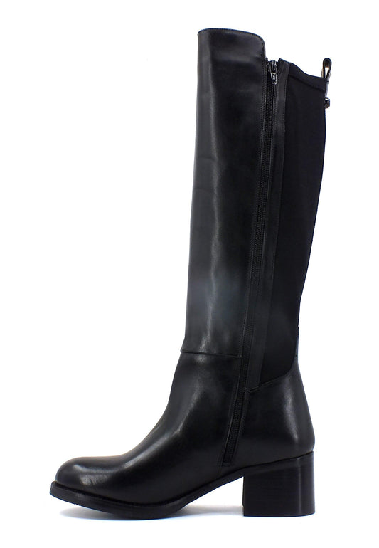 CAFENOIR Stivale Tacco Donna Nero HE1204 - Sandrini Calzature e Abbigliamento