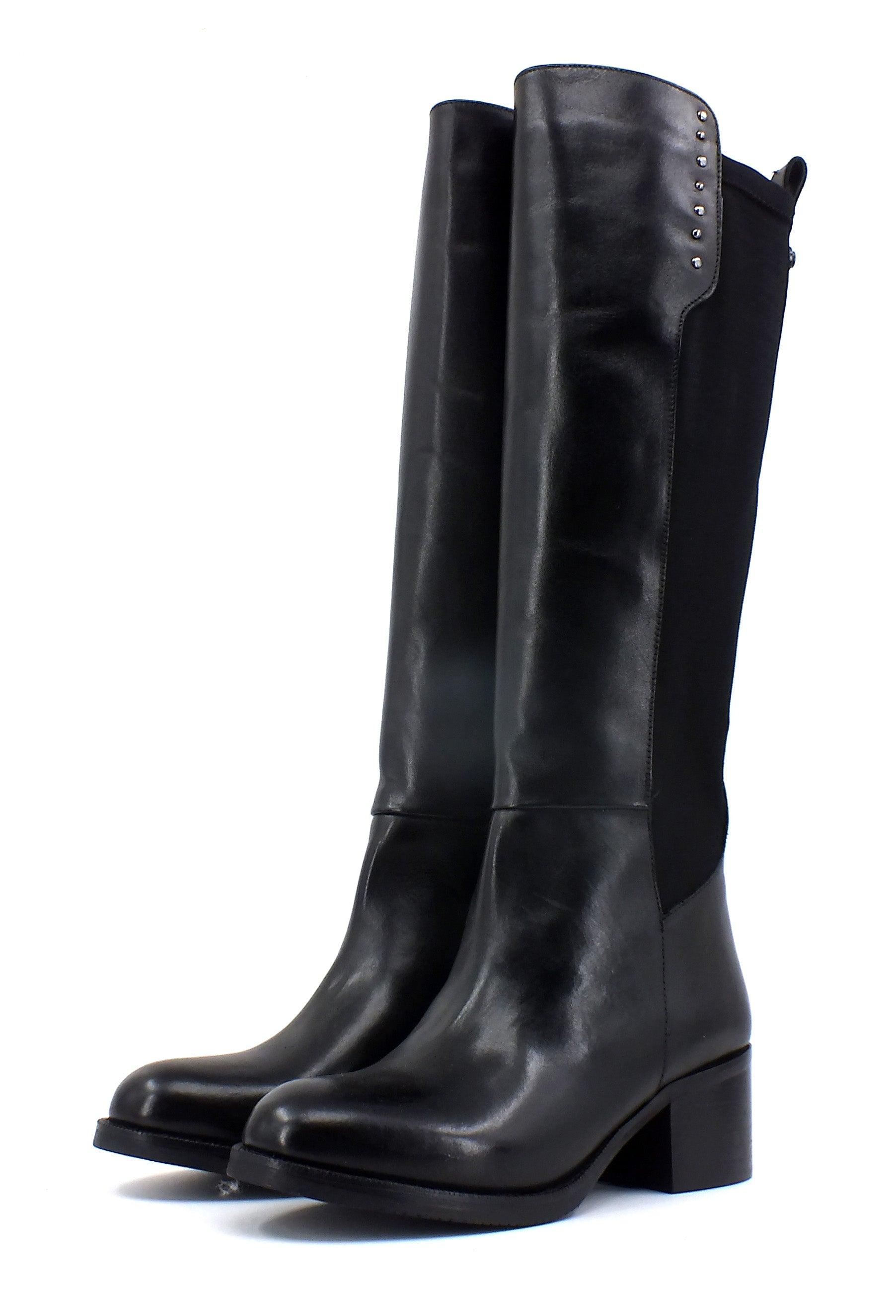 CAFENOIR Stivale Tacco Donna Nero HE1204 - Sandrini Calzature e Abbigliamento