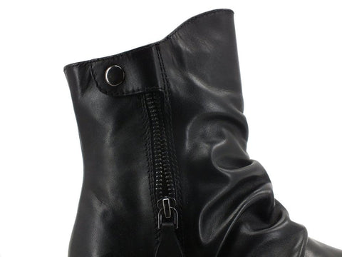 CAFENOIR Stivaletto Biker Zip Nero FE1210 - Sandrini Calzature e Abbigliamento