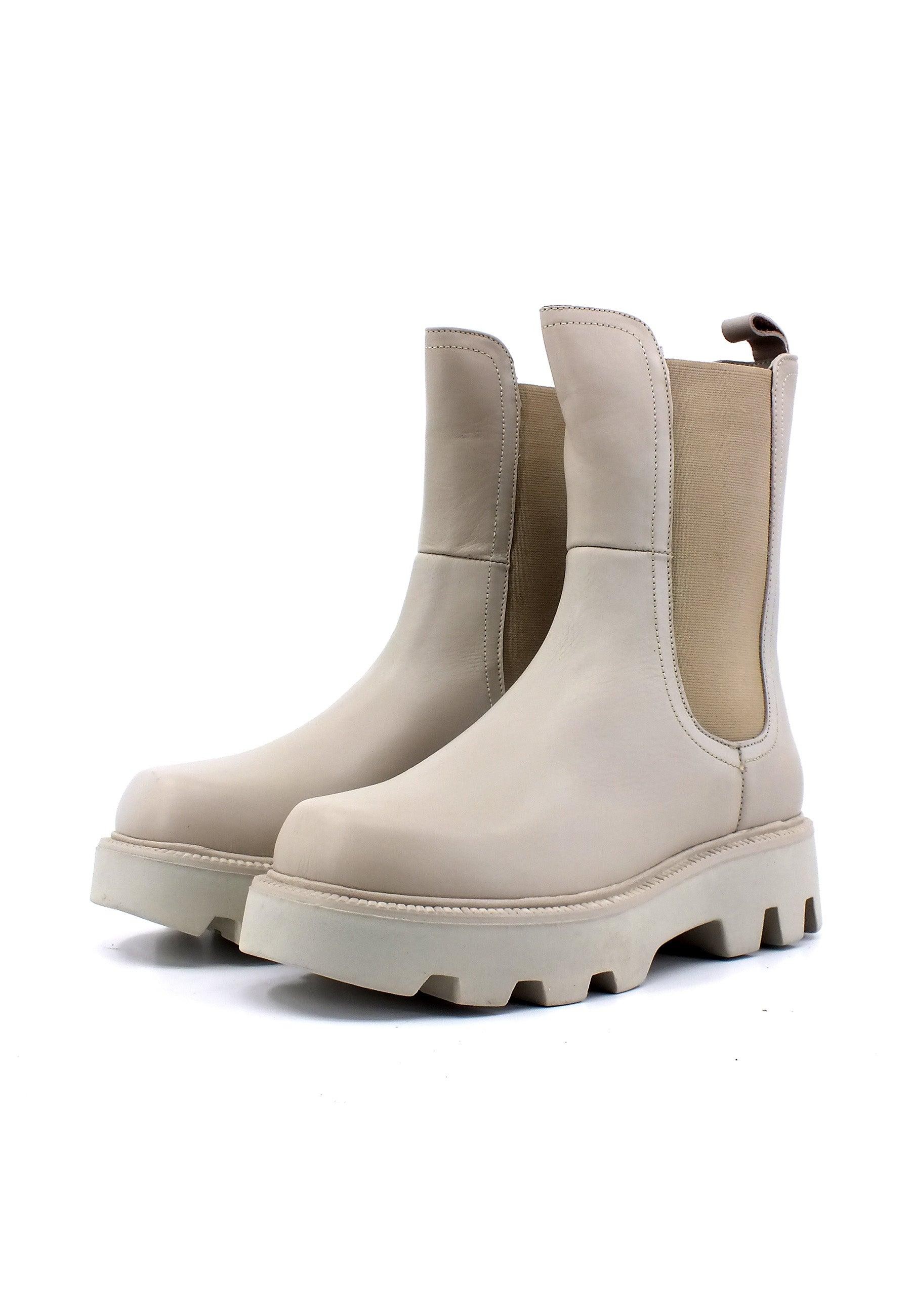 CAFENOIR Stivaletto Polacco Donna Off White FD1302 - Sandrini Calzature e Abbigliamento