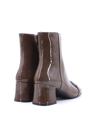 CAFENOIR Stivaletto Tronchetto Donna Tortora LB3011 - Sandrini Calzature e Abbigliamento