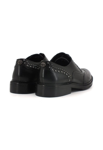 CAFENOIR Stringata Francesina Donna Nero EB1002 - Sandrini Calzature e Abbigliamento