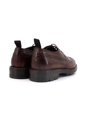 CAFENOIR Stringata Oxford Uomo Cuoio Marrone RF2003 - Sandrini Calzature e Abbigliamento