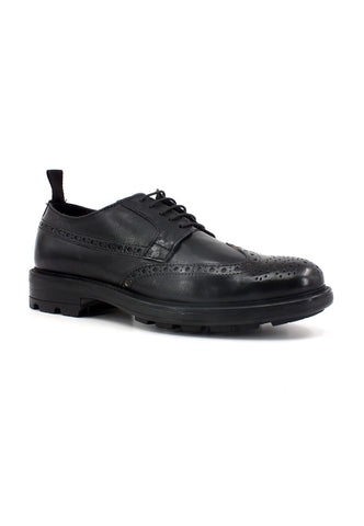 CAFENOIR Stringata Oxford Uomo Nero RF2003 - Sandrini Calzature e Abbigliamento