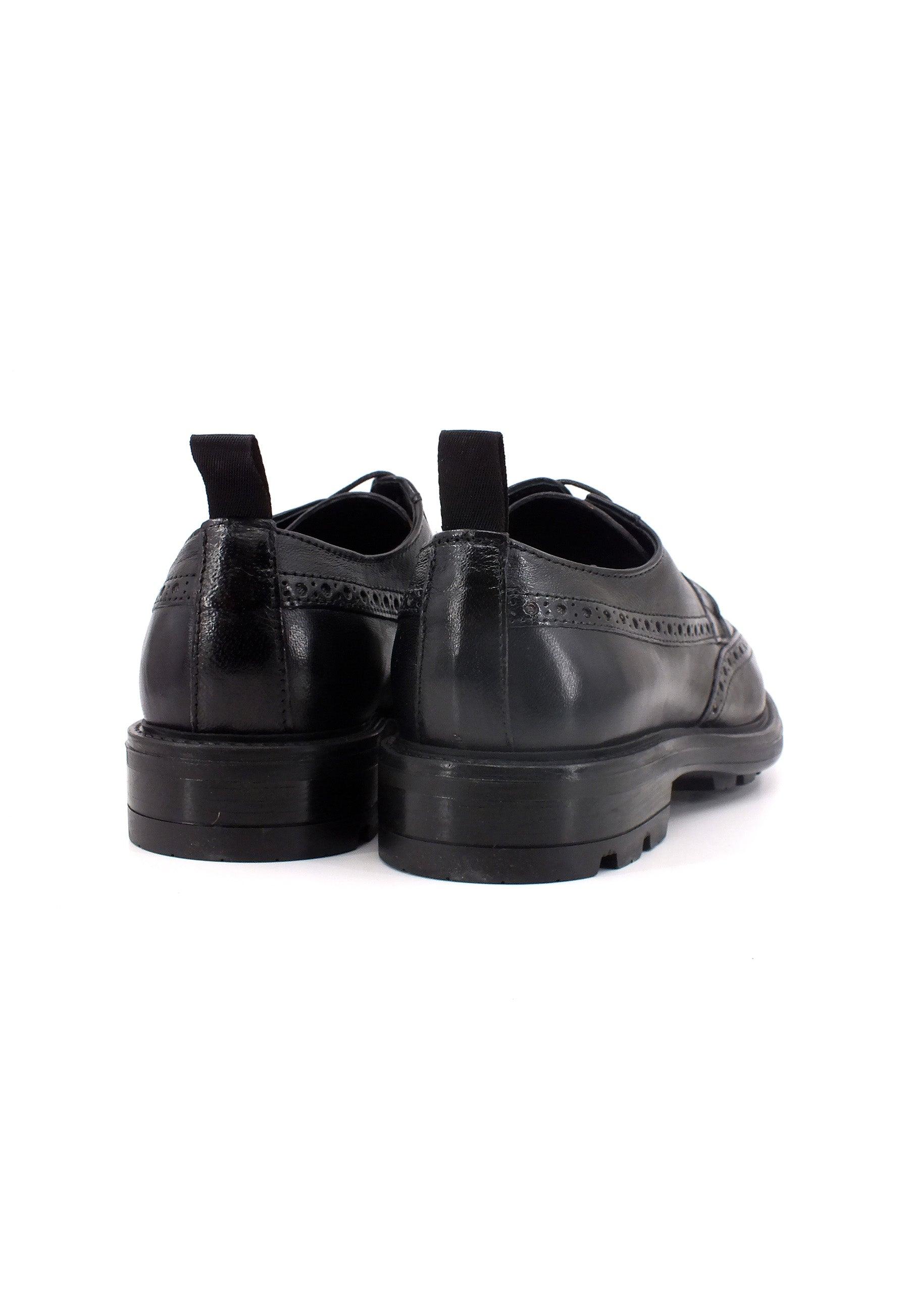 CAFENOIR Stringata Oxford Uomo Nero RF2003 - Sandrini Calzature e Abbigliamento
