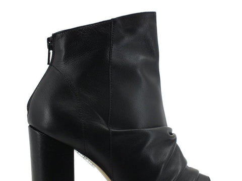 CAFENOIR Tronchetto Stivaletto Open Toe Tacco Nero EF4002 - Sandrini Calzature e Abbigliamento