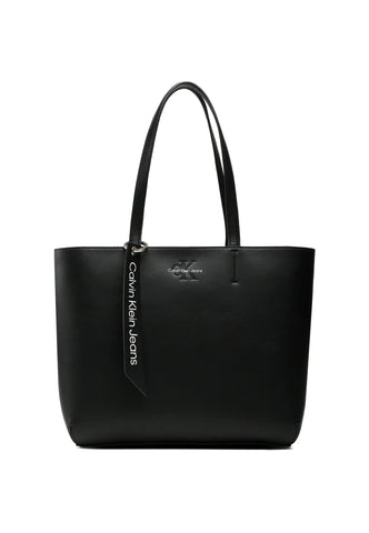 CALVIN KLEIN Borsa Shopper Black K60K610553 - Sandrini Calzature e Abbigliamento