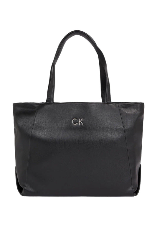 CALVIN KLEIN Borsa Shopper Donna Black K60K611766 - Sandrini Calzature e Abbigliamento