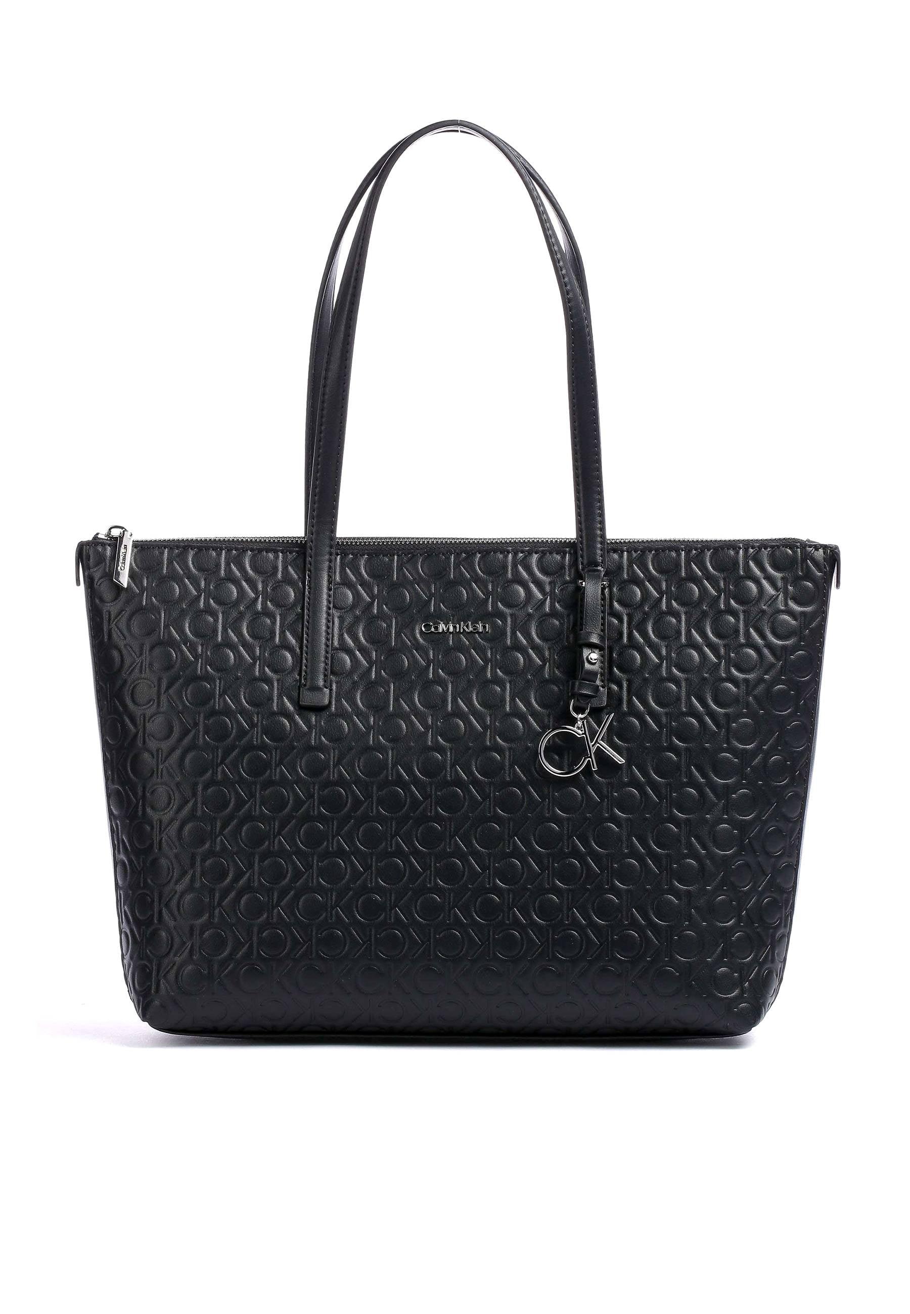 CALVIN KLEIN Borsa Shopper Monogram Black K60K610274 - Sandrini Calzature e Abbigliamento