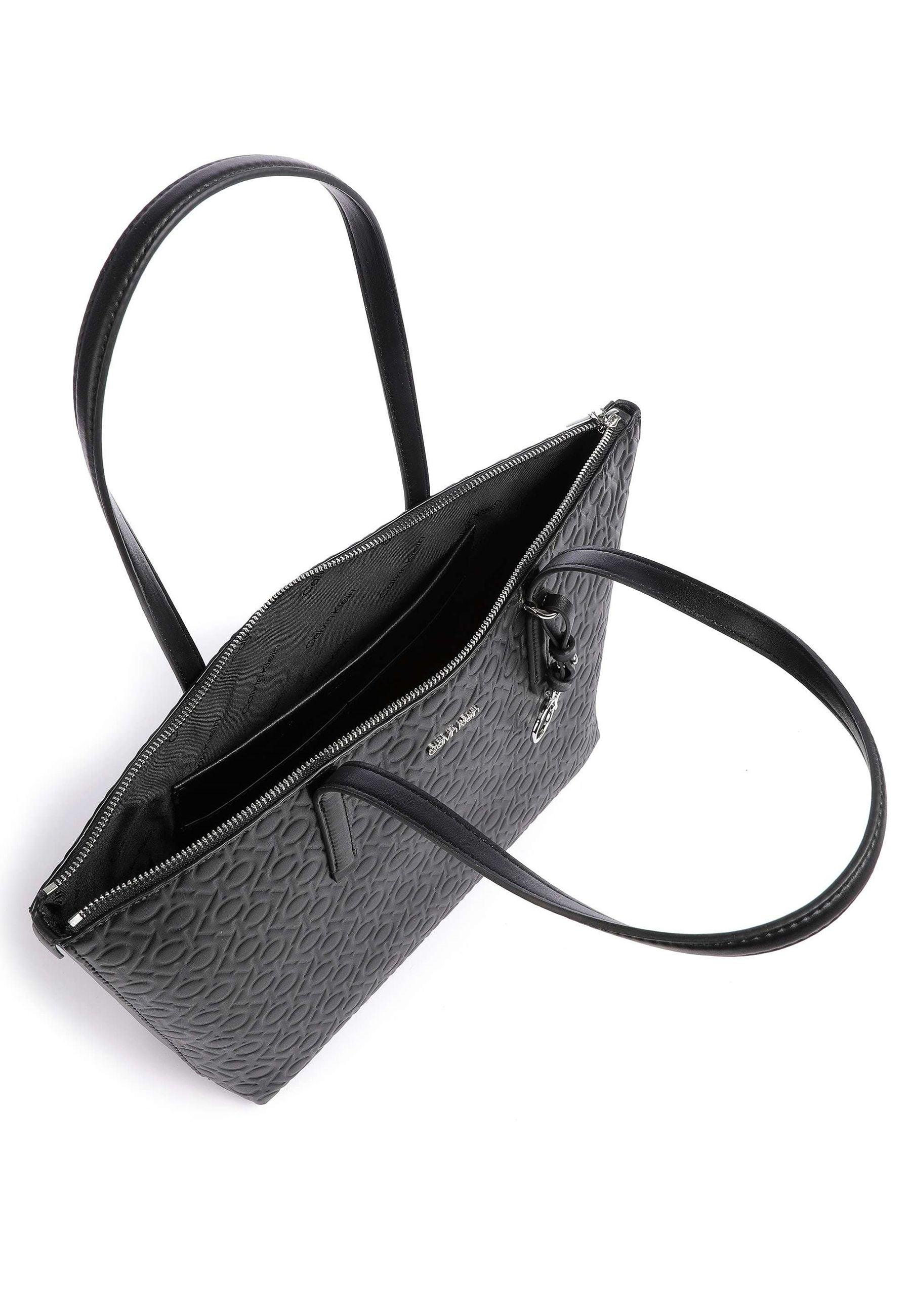 CALVIN KLEIN Borsa Shopper Monogram Black K60K610274 - Sandrini Calzature e Abbigliamento