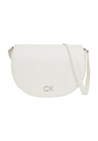 CALVIN KLEIN Borsa Tracolla Donna Bright White K60K611679 - Sandrini Calzature e Abbigliamento