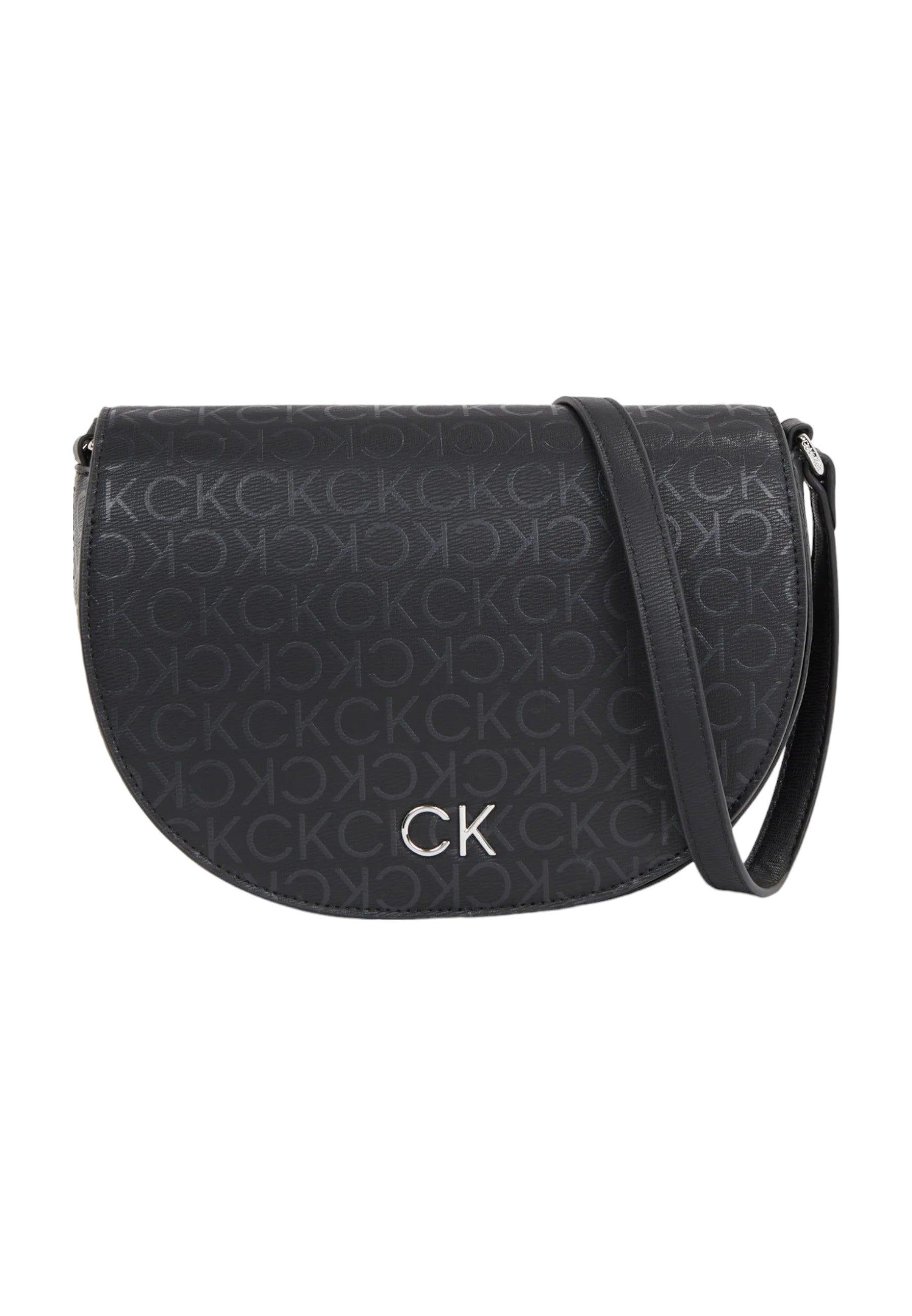 CALVIN KLEIN Borsa Tracolla Donna Epi-Monogram Black K60K611879 - Sandrini Calzature e Abbigliamento