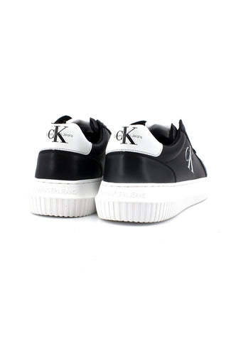 CALVIN KLEIN Chunky Cupsole Sneaker Uomo Black White YM0YM00681 - Sandrini Calzature e Abbigliamento