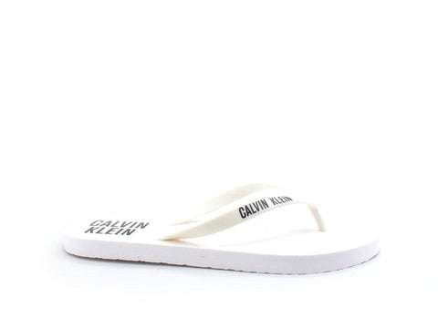 CALVIN KLEIN Ciabatta Infradito Flip Flop White HW0HW00904 - Sandrini Calzature e Abbigliamento