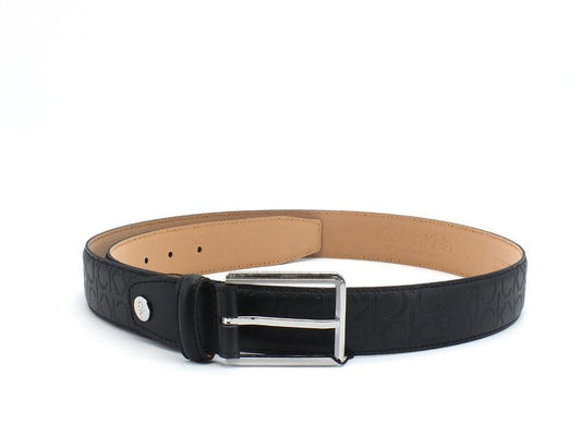 CALVIN KLEIN Cintura Uomo Logo Pelle Black K50K506007 - Sandrini Calzature e Abbigliamento