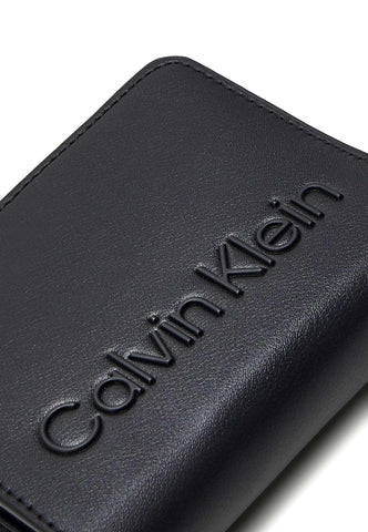 CALVIN KLEIN Ck Set Mid Portafoglio Donna Black K60K610264 - Sandrini Calzature e Abbigliamento