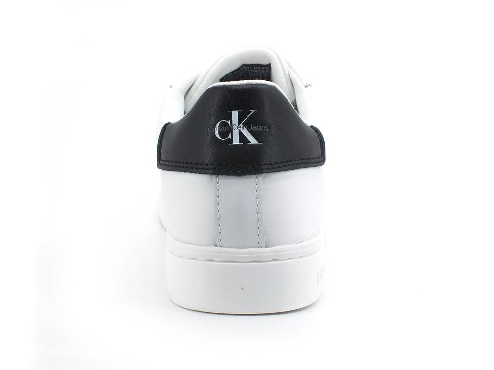 CALVIN KLEIN Classic Cupsole 1 Sneaker Logo White Black YW0YW00497 - Sandrini Calzature e Abbigliamento