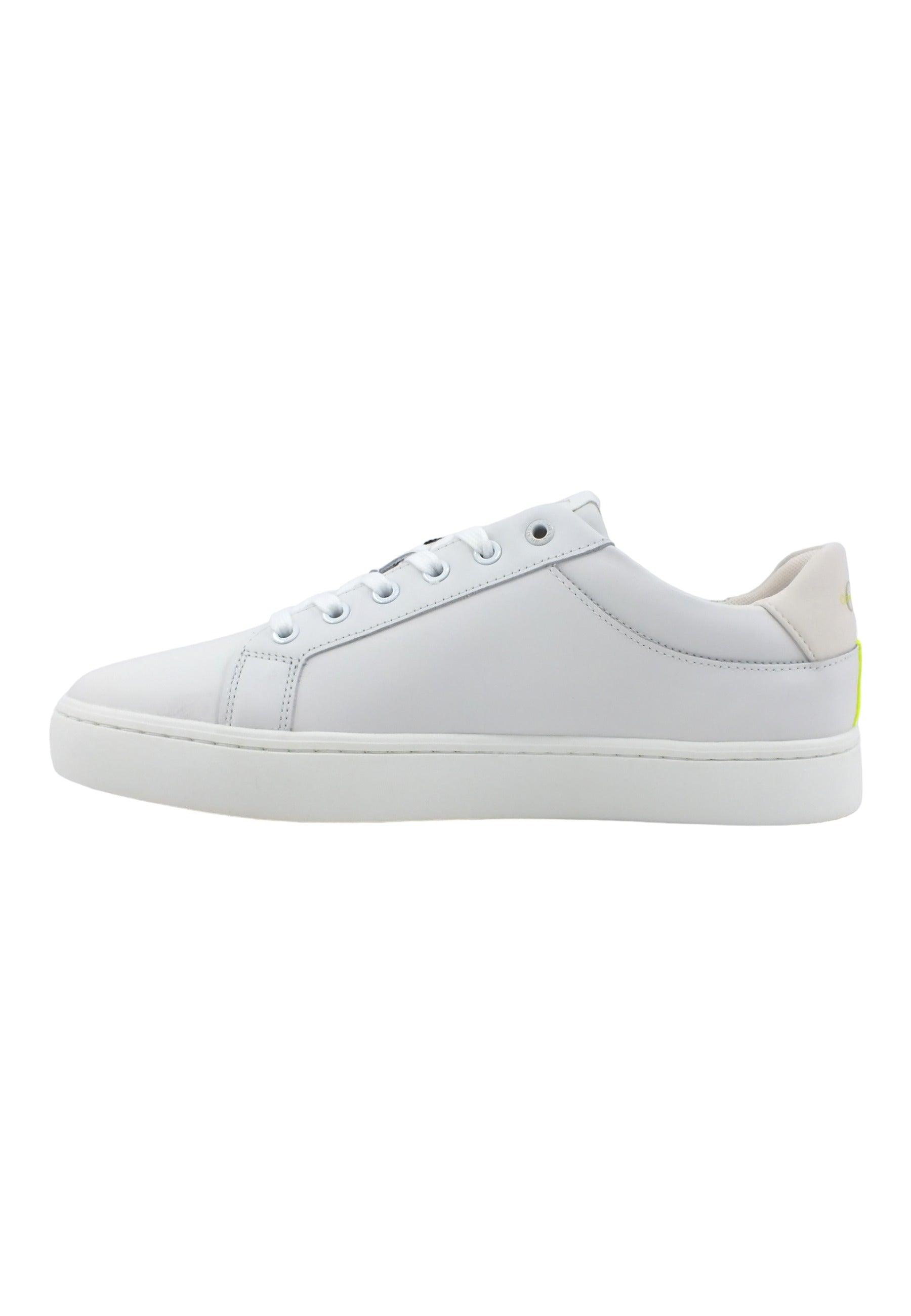 CALVIN KLEIN Classic Cupsole Sneaker Uomo Ancient White YM0YM00603 - Sandrini Calzature e Abbigliamento