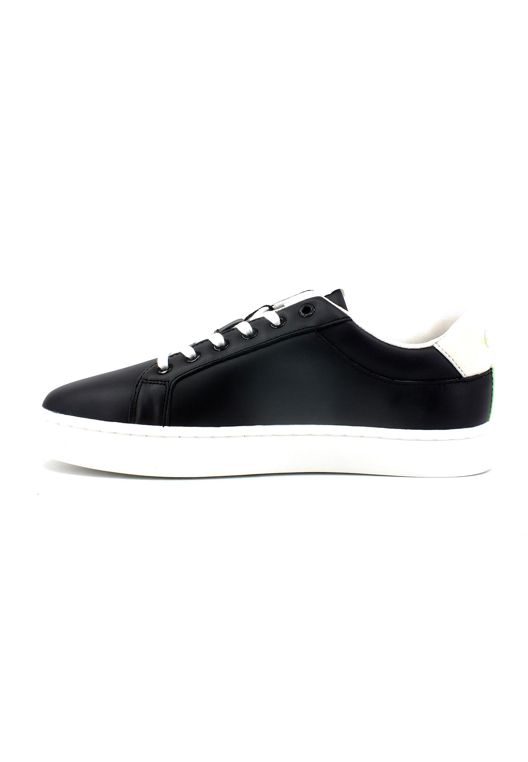 CALVIN KLEIN Classic Cupsole Sneaker Uomo Black Ancient White YM0YM00603 - Sandrini Calzature e Abbigliamento