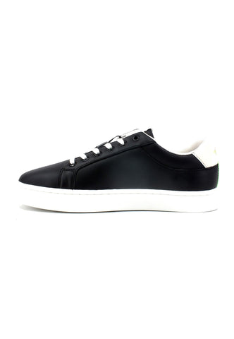 CALVIN KLEIN Classic Cupsole Sneaker Uomo Black Ancient White YM0YM00603 - Sandrini Calzature e Abbigliamento