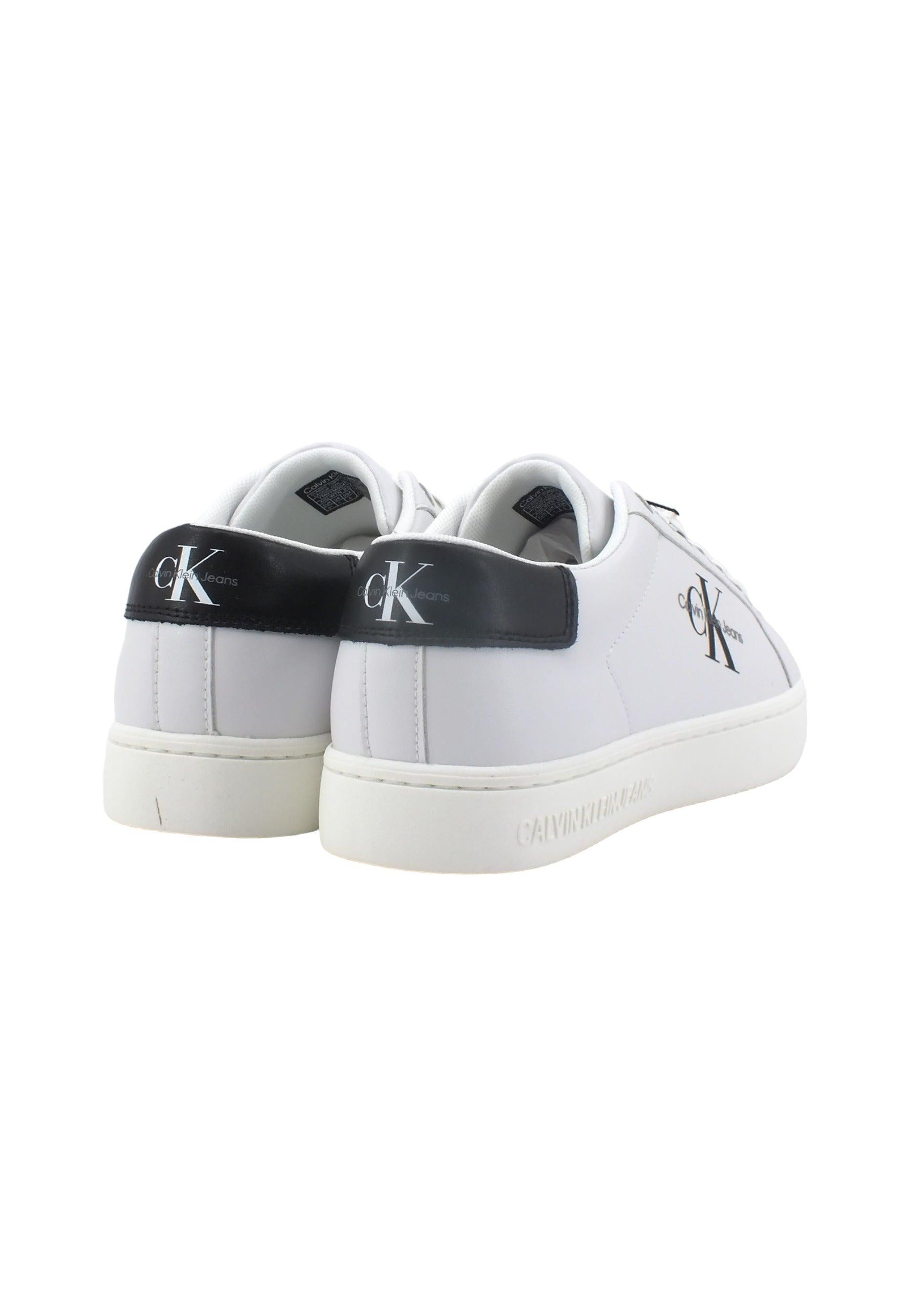 CALVIN KLEIN Classic Cupsole Sneaker Uomo Bright White YM0YM00491 - Sandrini Calzature e Abbigliamento