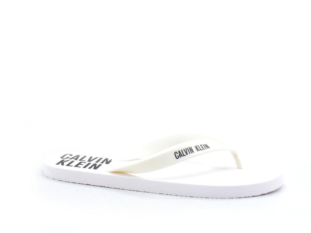 CALVIN KLEIN Intense Power Flip Flop Ciabatta Infradito White Bianco HM0HM00545 - Sandrini Calzature e Abbigliamento