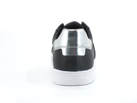 CALVIN KLEIN Low Pro Lace Up Sneaker Logo Nero Black Silver HW0HW00870 - Sandrini Calzature e Abbigliamento