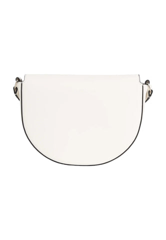 CALVIN KLEIN Mono 22 Logo Borsa Tracolla Donna White Silver K60K611223 - Sandrini Calzature e Abbigliamento