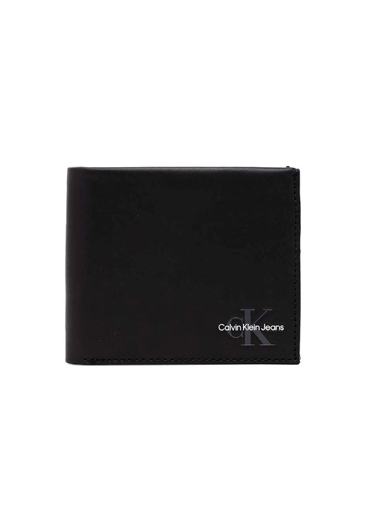 CALVIN KLEIN Monogram Soft Portafoglio Uomo Black K50K510148 - Sandrini Calzature e Abbigliamento