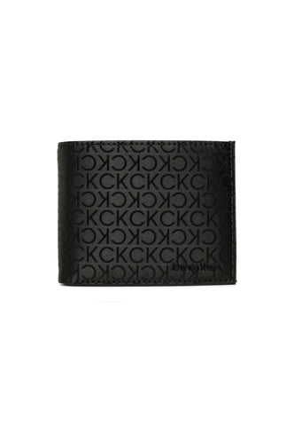 CALVIN KLEIN Portafoglio Bifold Uomo Mono Black K50K510197 - Sandrini Calzature e Abbigliamento