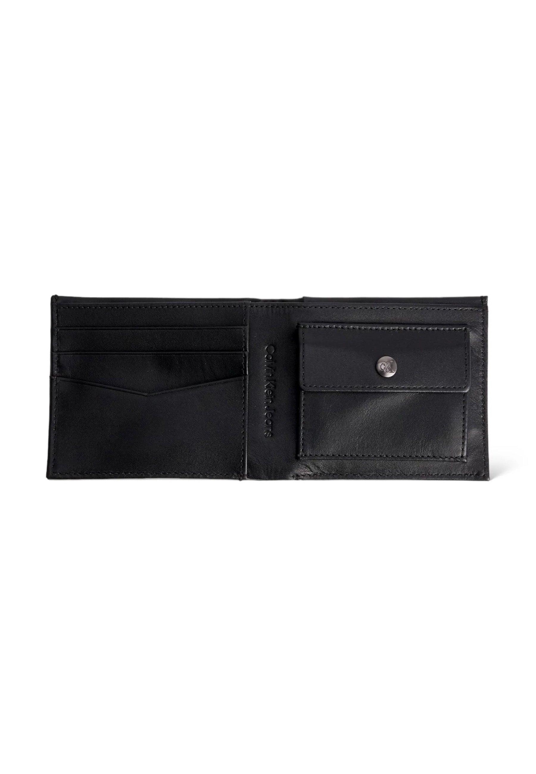 CALVIN KLEIN Portafoglio Bifold Uomo Monogram Black K50K510724 - Sandrini Calzature e Abbigliamento