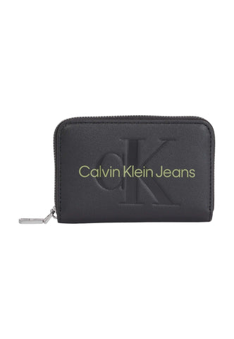 CALVIN KLEIN Portafoglio Donna Black K60K607229 - Sandrini Calzature e Abbigliamento