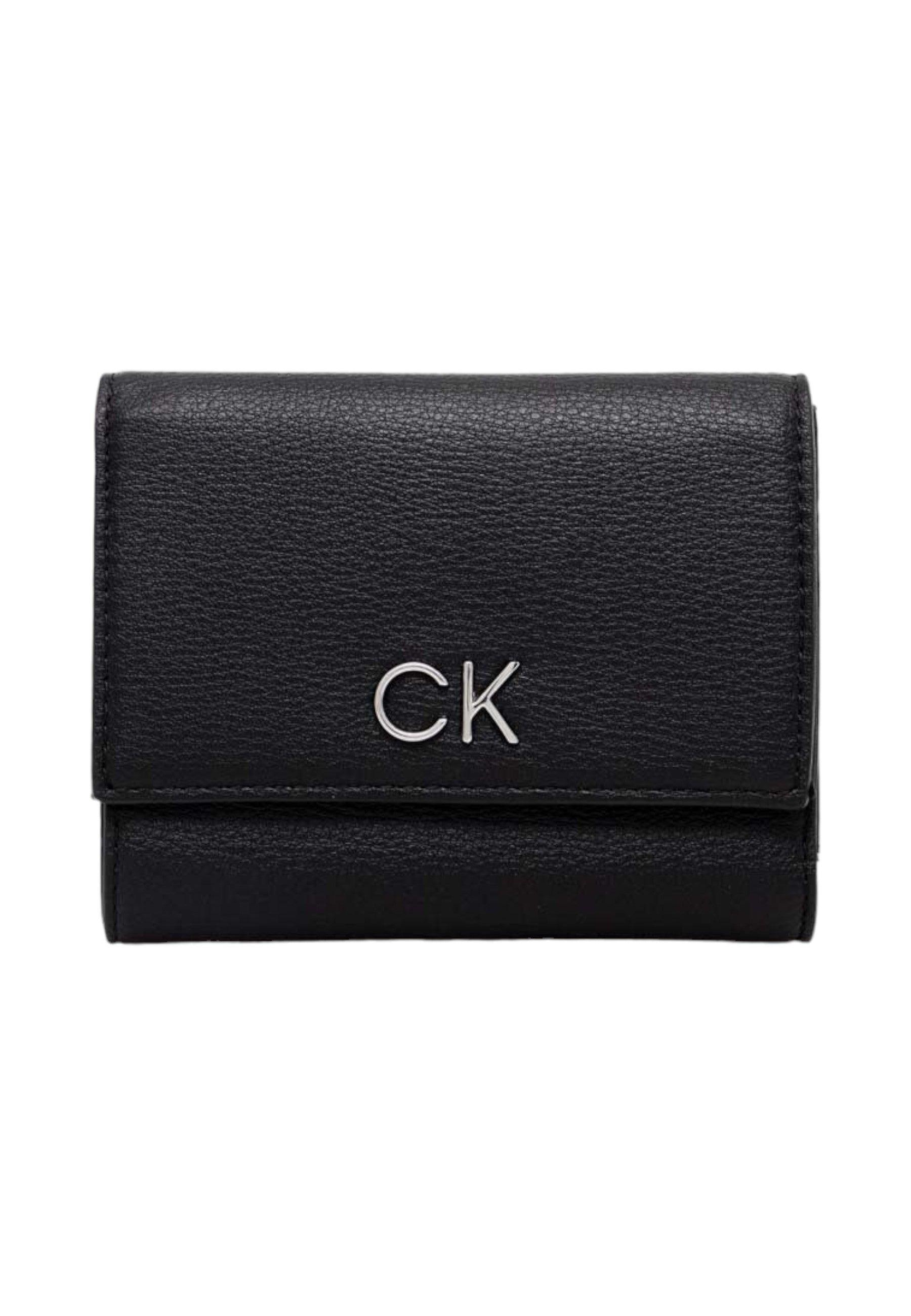 CALVIN KLEIN Portafoglio Donna Black K60K611779 - Sandrini Calzature e Abbigliamento