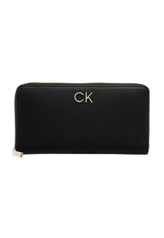 CALVIN KLEIN Portafoglio Re-Lock Donna Black K60K610242 - Sandrini Calzature e Abbigliamento