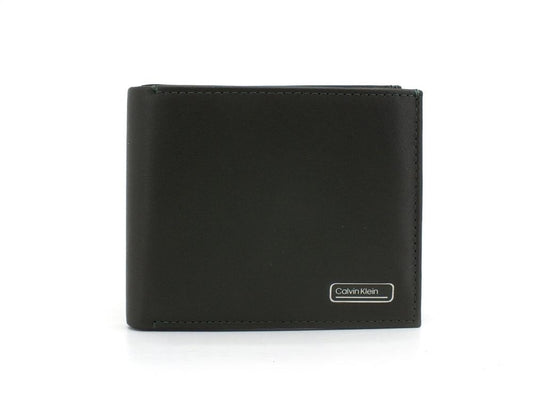 CALVIN KLEIN Portafoglio Uomo Pelle Dark Olive K50K505973 - Sandrini Calzature e Abbigliamento