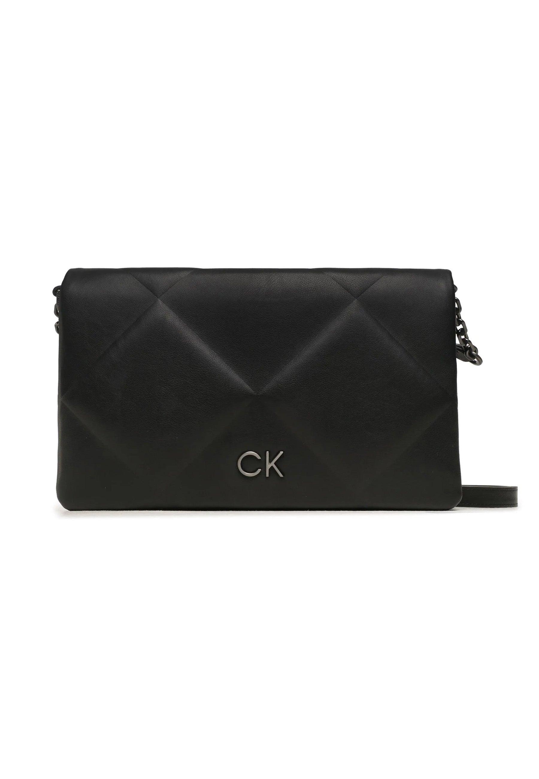 CALVIN KLEIN Re-Lock Borsa Tracolla Black K60K611021 - Sandrini Calzature e Abbigliamento