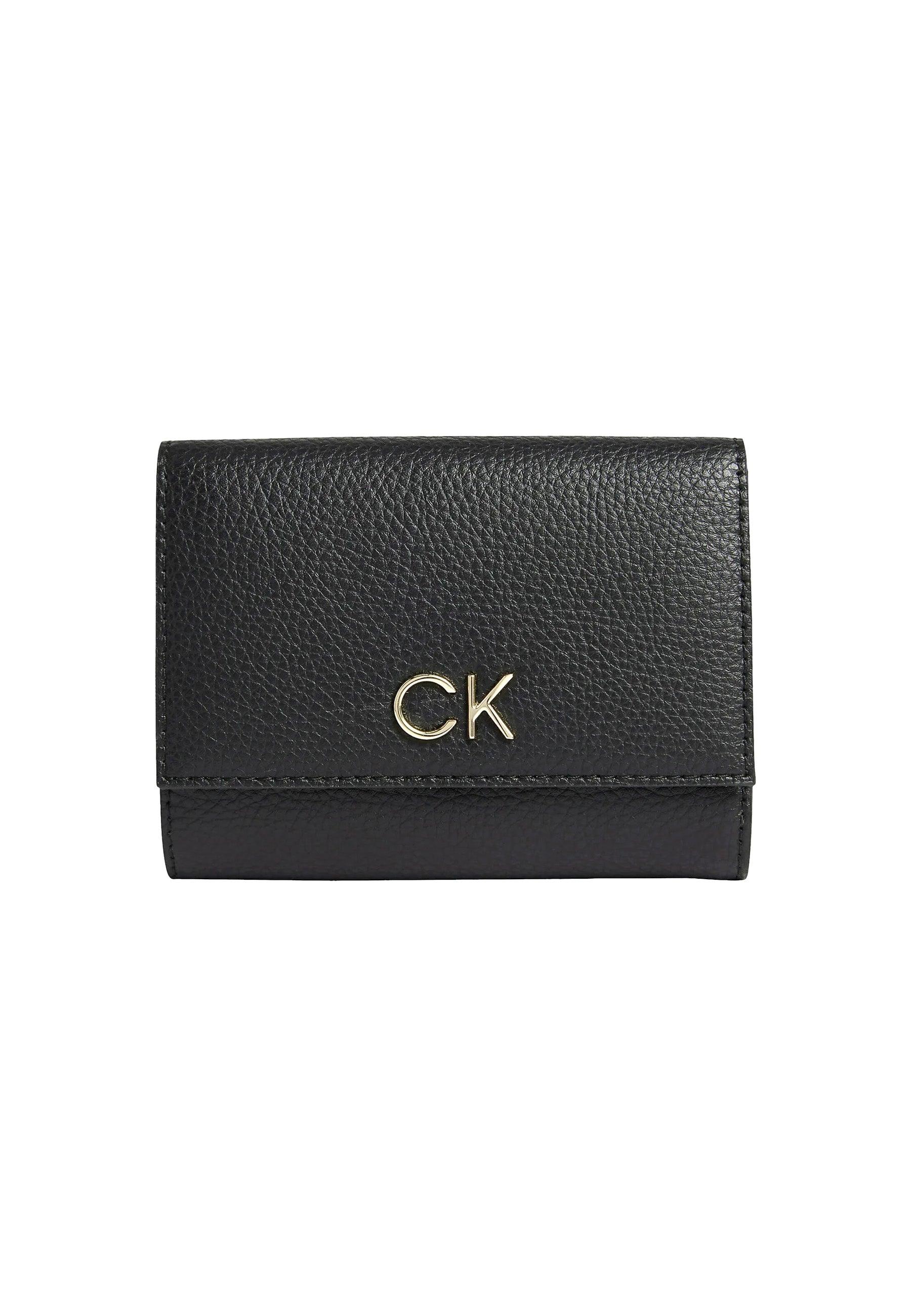 CALVIN kLEIN Re-Lock Portafoglio Donna Black K60K609492 - Sandrini Calzature e Abbigliamento