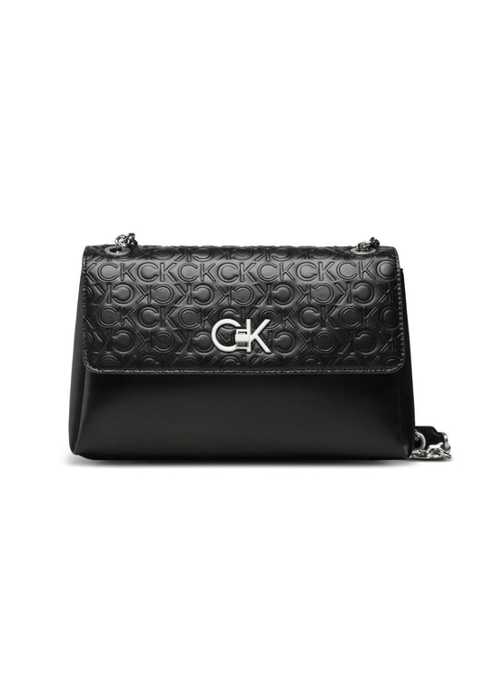 CALVIN KLEIN Re-Lock Tracolla Crossbody Black K60K610919 - Sandrini Calzature e Abbigliamento