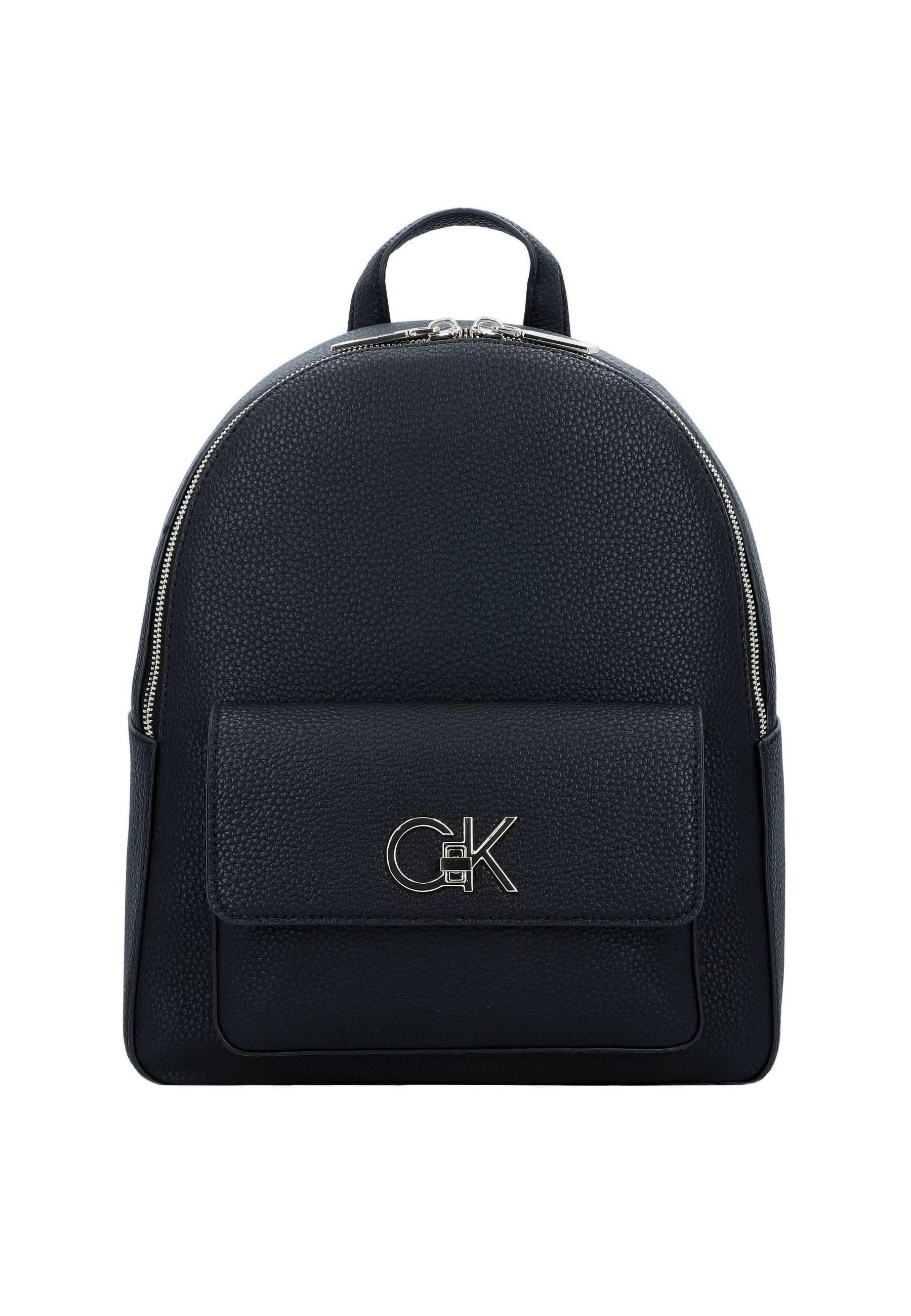 CALVIN KLEIN Re-Lock Zaino Donna Black K60K610637 - Sandrini Calzature e Abbigliamento