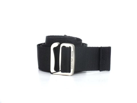 CALVIN KLEIN Slider Webbing Belt 35mm Cintura Uomo Black K50K508233 - Sandrini Calzature e Abbigliamento