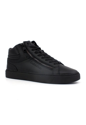 CALVIN KLEIN Sneaker High Uomo Triple Black HM0HM01269 - Sandrini Calzature e Abbigliamento