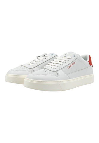 CALVIN KLEIN Sneaker Uomo White Baked Apple HM0HM01254 - Sandrini Calzature e Abbigliamento