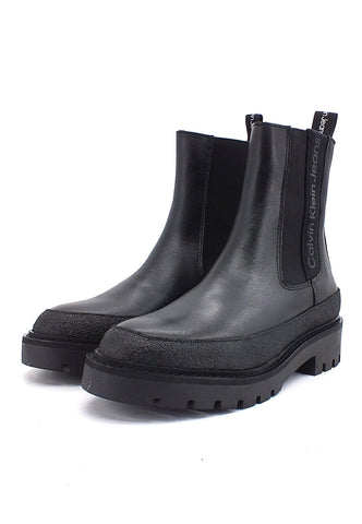 CALVIN KLEIN Stivaletto Mid Chelsea Donna Black YM0YM00842 - Sandrini Calzature e Abbigliamento